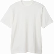 HM1X201 [SHIRO クルーネックTシャツ 010 ホワイト L]