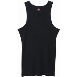 80s HANES タンクトップ L フェードブラック ヘインズ 80s HANES タンクトップ L フェードブラック ヘインズ（Hanes
