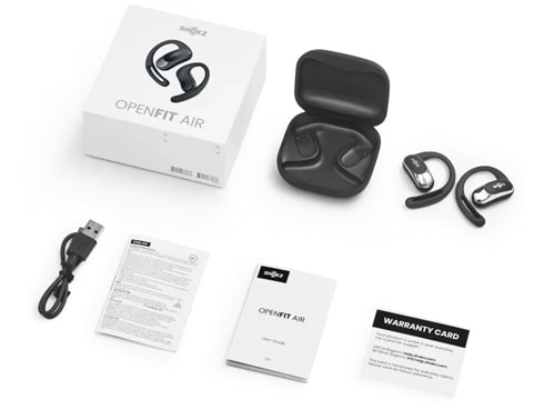 SHOKZ OPENFIT ワイヤレスイヤホン 即日発送 Shokz OpenFit Air ワイヤレスイヤホン オープンイヤー 耳を塞が