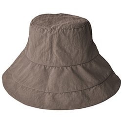 YSP24SS-297 [メッシュポケット付ナイロンブリムハット BR]