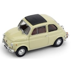 R46513 1/43 フィアット 500L 1968-1972 クローズ アンティークアイボリー/ブラウンインテリア [ダイキャストミニカー]