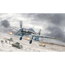 IT1466 1/72 WW.II ドイツ空軍 Ju 87 G-2 カノーネンフォーゲル 対戦車攻撃機 [組立式プラスチックモデル]