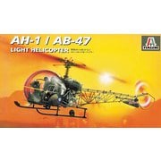 IT0095 1/72 AH-1/AB-47 軍用軽ヘリコプター [組立式プラスチックモデル]