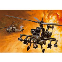 IT0159 1/72 アメリカ陸軍 AH-64アパッチ 攻撃ヘリコプター [組立式プラスチックモデル]
