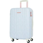 スーツケース ハード/ファスナータイプ 拡張タイプ 旅行日数目安:4~5泊 50L/拡張時58L TSロック搭載 グレー MD-0867-55 ブルー