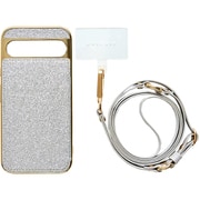 UNI-CSPX24M-2CBSS [Cross Body Case Duo for Pixel8a shine silver]