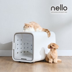 【美品】nello ネロ ペットドライルーム PD-B10-P ペットドライルーム nello／ネロ｜わん子ん家ひまカフェ