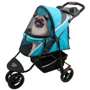 レボリューショナリー ペットカート 耐荷重約25kg 3輪 Venus （水色） [ペットカート ペットバギー]