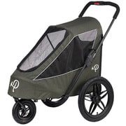 ブリーズ ジョガー ペットカート 耐荷重35kg 3輪 Green [ペットカート ペットバギー]
