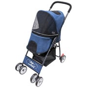 ペブル ペットカート 耐荷重15kg 4輪 Bluejay [ペットカート ペットバギー]