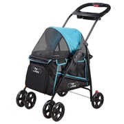 シンプリシティ ペットカート 耐荷重16kg 4輪 turquoise [ペットカート ペットバギー]