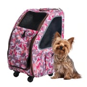 5in1 ペットキャリー Pink Camo [ペットリュック ペットキャリー ペットバッグ]