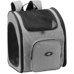 バックパッカー ペットリュック 耐荷重12kg グレー [ペットリュック ペットバッグ]