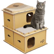 ヴィラ 爪とぎ キャットハウス 段ボールハウス [爪とぎハウス ストレス解消]