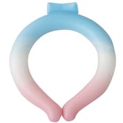 クールリング W Icy Neck（ダブルアイシーネック） Lサイズ（内周40cm） 大人用 グラデーション ブルー×ピンク