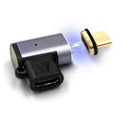 FUSBCCMA012FL [Type-C変換アダプター マグネット式 L型（オス‐メス）PD100W]