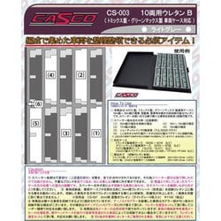 CS-003 車両ケース用 ウレタン 10両用 ウレタンB ライトグレー [鉄道模型用品]