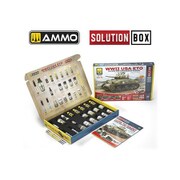 AMO-7728 ソリューションボックス No.20： WW.II 米軍 ヨーロッパ作戦戦域 [プラモデル用塗料]