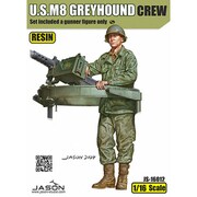 CJ16012 1/16 米・M8グレイハウンド装甲車・砲手 [プラモデル用パーツ]