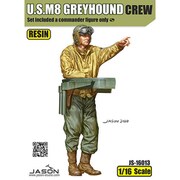 CJ16013 1/16 米・M8グレイハウンド装甲車・指揮官 [プラモデル用パーツ]