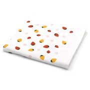 45-3393150 [フルーツシリーズ ころころフルーツ 60cm×120cm ピンク バスタオル]
