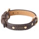 犬用首輪 Porta クラシックソフトレザーカラー 21mm ブラウン