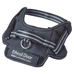 犬用胴輪 EthicalDoor イージーウェアハーネス M ブラック