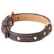 犬用首輪 Porta クラシックソフトレザーカラー 30mm ブラウン