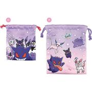 PM-5530373PP ポケットモンスター 2P巾着セット グラデーション パープル＆ピンク [キャラクターグッズ]