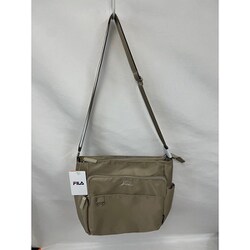 DF-1236 BE [FILA ツイル縦型ショルダーバッグ ベージュ]