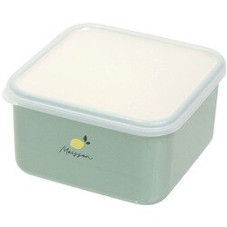 モアソン 抗菌フードコンテナスクエア S グリーン250ml PCA398827