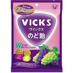ヴイックスのど飴 2種のグレープアソート 70g [キャンデー]