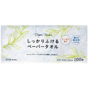 しっかりふけるペーパータオル 100枚 吸水力 パルプ100％