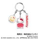 サンリオキャラクターズ 3連アクリルキーホルダー 01. マカロン ハローキティ [キャラクターグッズ]
