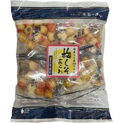 菊一あられ 梅しそ（ピロ） 20P入り大袋 [期限切迫商品（賞味期限：2025年10月4日）]