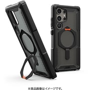 Galaxy S24 Ultra用 ケース PLASMA XTE ブラック/オレンジ UAG-RGLXS24U-XT-B/O