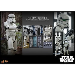 ヨドバシ.com - ホットトイズ HOT TOYS ムービー・マスターピース 1/6スケールフィギュア スター・ウォーズ ストームトルーパー（デス・ スターのバックボード付き） [塗装済可動フィギュア 全高約300mm] 通販【全品無料配達】