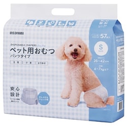 POM-S57 [ペット用 おむつ Sサイズ 57枚入]