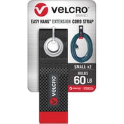 正規輸入品 ベルクロテープ 面ファスナー イージーハング 延長コードストラップ Sサイズ2個セット VEL-30747-USA