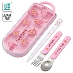 キャラクターグッズ TACC2AG 抗菌 食洗対応 トリオセット こびとづかん 桃尻