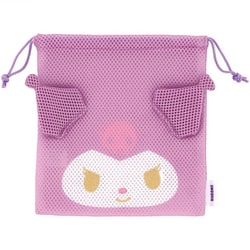 キャラクターグッズ ZKM1 メッシュ生地巾着 サンリオキャラクターズ クロミ