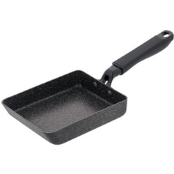 玉子焼き器 13×18cm IH ガス火対応 ダークグレー ライトセンス マーブル NM-356