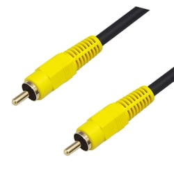 ビデオケーブル ピン（RCA）プラグ-ピン（RCA）プラグ 3m FCA-124-30
