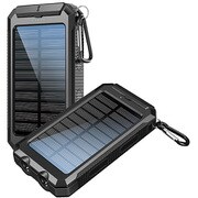 ライト付きソーラーバッテリー 8000mAh 35617