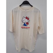 50周年キティ 天竺キティ柄 オフ M Y5431A 10 M