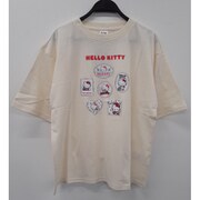 50周年キティ 天竺集合柄 オフ LL Y5433A 10 LL