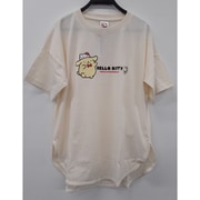 50周年キティ ポムポムプリン&ポチャッコ コラボ 天竺裾ラウンド オフ L Y5435A 10 L