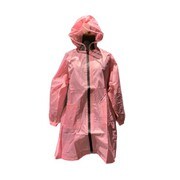 9893PK [全身反射プリント レインランドセルコート 子供用 140cm ピンク]