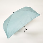 折りたたみ傘 晴雨兼用 極軽 空飛ぶカーボン アンブレラ ドット柄 50cm 手開き式 UVカット加工 ブルー 1396BL