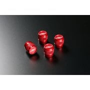 MONSTER エアバルブキャップ 赤 4入 680500-0000R
